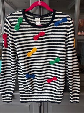 Vintage IB Diffusion Bow Sweater